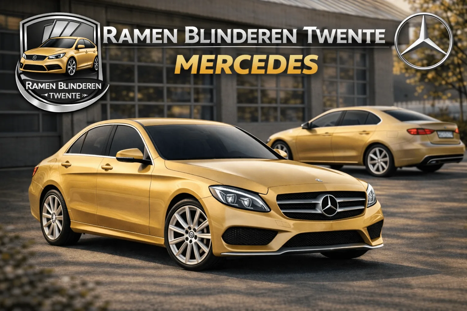 Mercedes-Benz auto ramen tinten in Twente