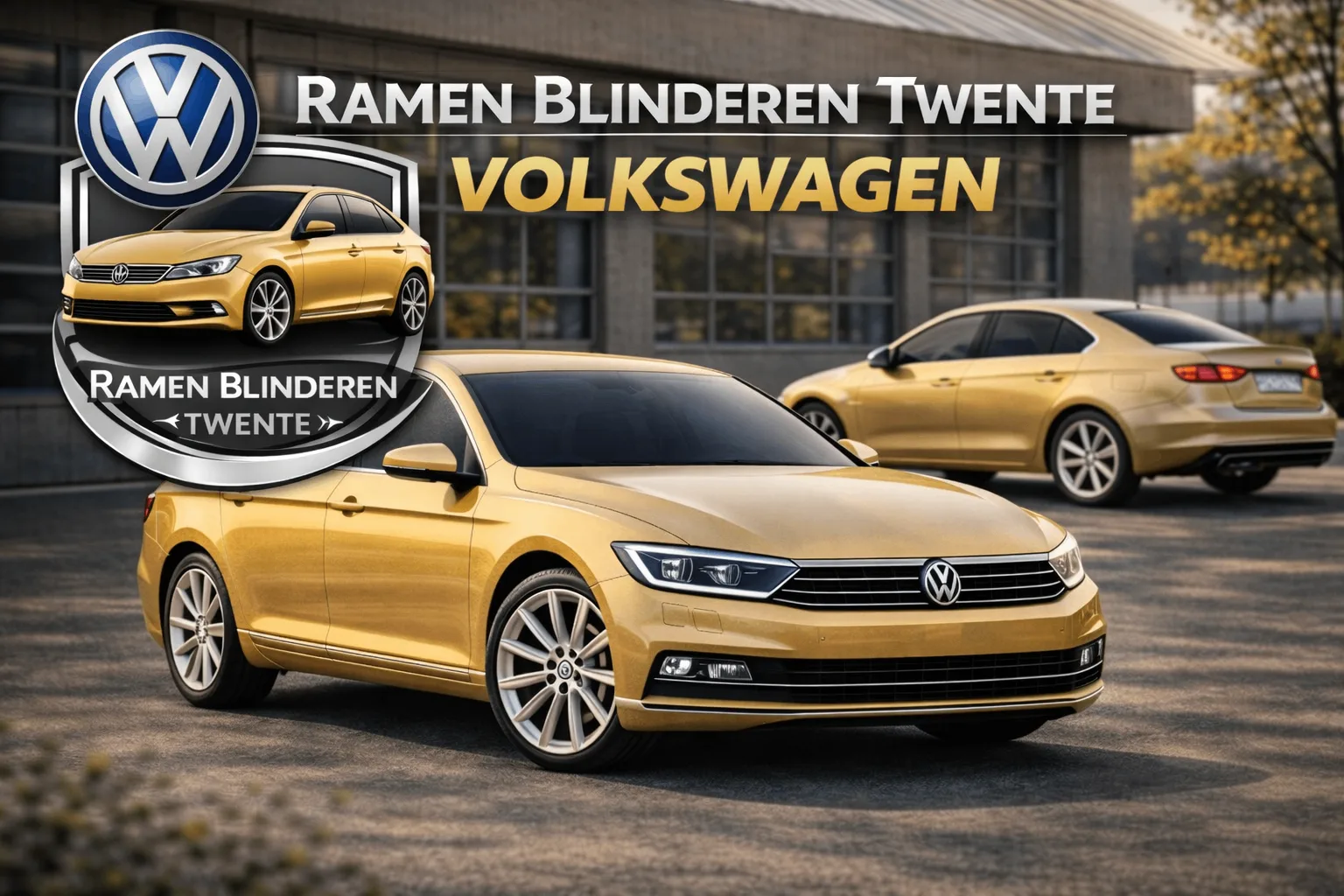Volkswagen Golf GTI auto ruiten tinten bij Ramen Blinderen Twente