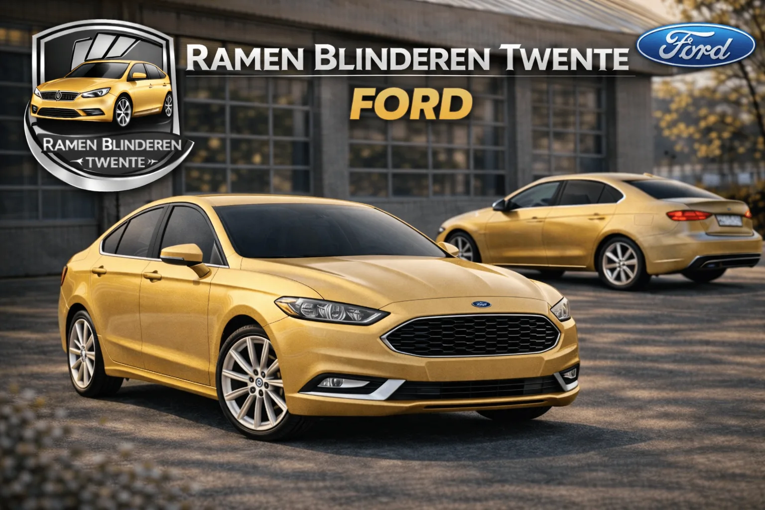 Ford Mustang Mach-E GT auto ramen blinderen in Twente
